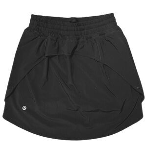 Lululemon Hotty Hot High-Rise Skirt Black - Long - size 4
